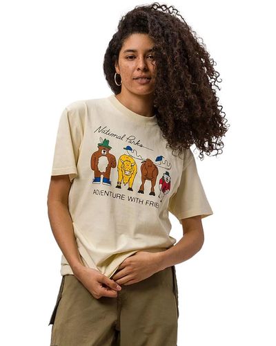 Parks Project Adventure With Friends T-Shirt - Brown