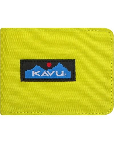 Kavu Watershed Wallet - Yellow