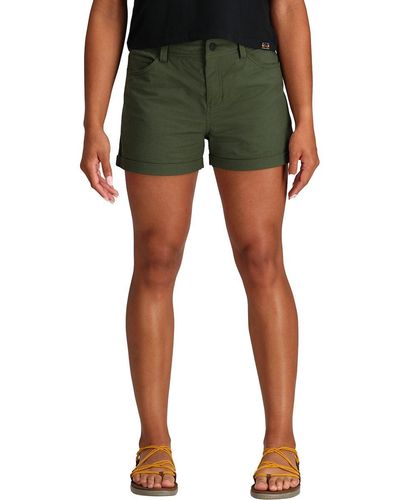 Outdoor Research Canvas 5In Shorts - Green