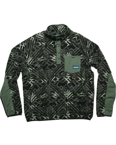 Kavu Teannaway Fleece Jacket - Green