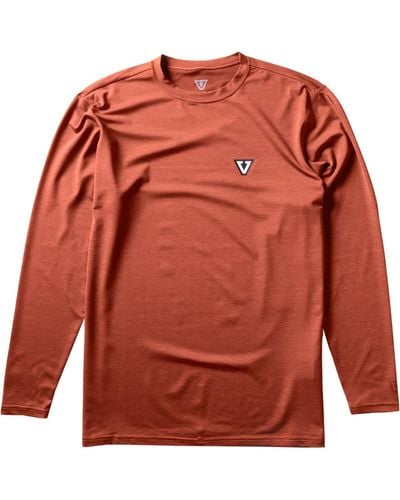 Vissla Twisted Eco Long-Sleeve Shirt - Orange