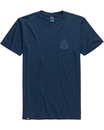 Mons Royale Icon T-Shirt - Blue