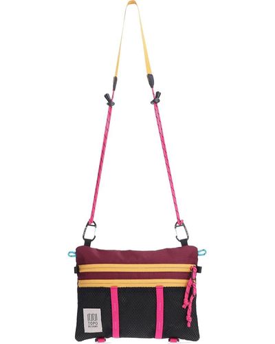 Topo Mountain Accessory Shoulder Bag/Burgundy - Red