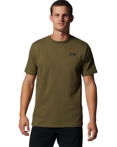 Mountain Hardwear Mhw Back Logo Short-Sleeve T-Shirt - Green