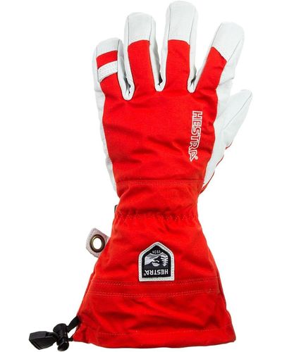 Hestra Heli Glove - Red