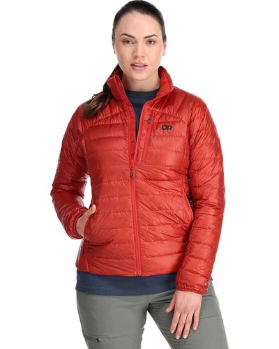 Outdoor Research Helium Down Jacket - Red