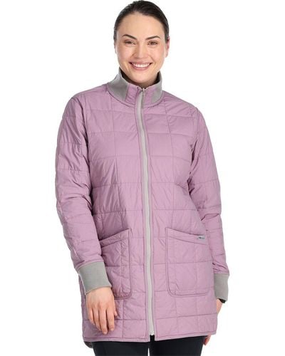 Outdoor Research Shadow Reversible Parka - Purple
