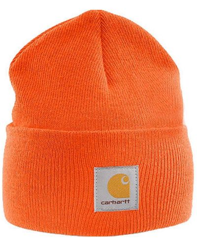 Carhartt Knit Cuffed Beanie Bright - Orange
