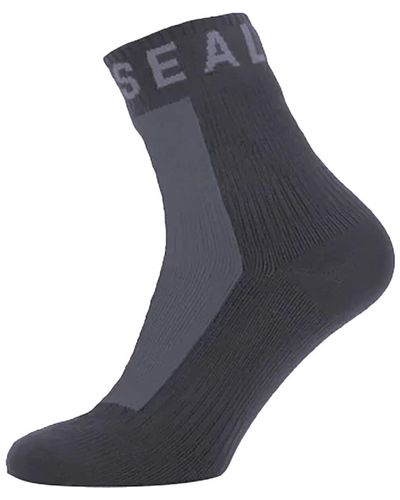 SealSkinz Dunton Waterproof All Weather Ankle-Length Hydrostop Sock - Blue