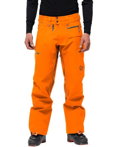 Norrøna Lofoten Gore-Tex Pro Plus Pant - Orange