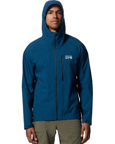 Mountain Hardwear Stretch Ozonic Jacket - Blue