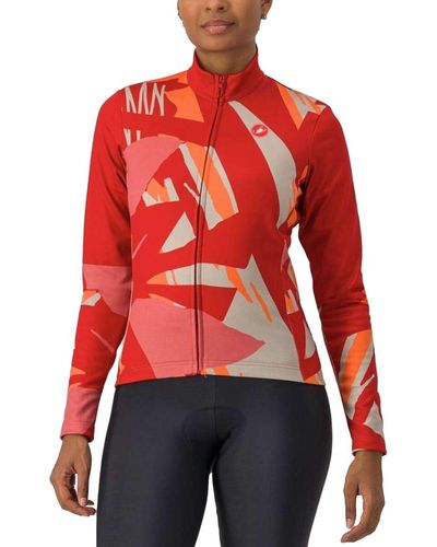 Castelli Tropicale Long-Sleeve Jersey - Red