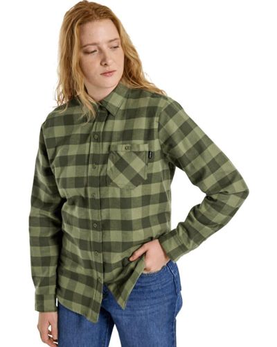 Burton Favorite Long-Sleeve Flannel - Green