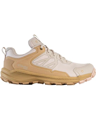 Obōz Katabatic Low B-Dry Hiking Shoe - White