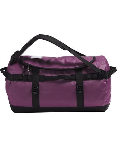 The North Face Base Camp S 50L Duffel Bag Currant/Tnf - Purple