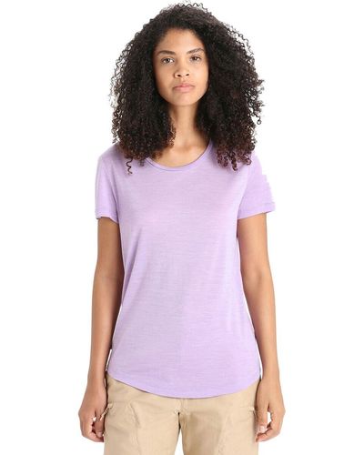 Icebreaker Sphere Ii Short-Sleeve T-Shirt - Purple