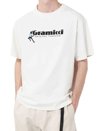 Gramicci Dancing Short-Sleeve T-Shirt - White