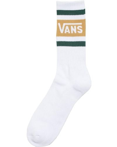 Vans Drop V Crew Sock - White