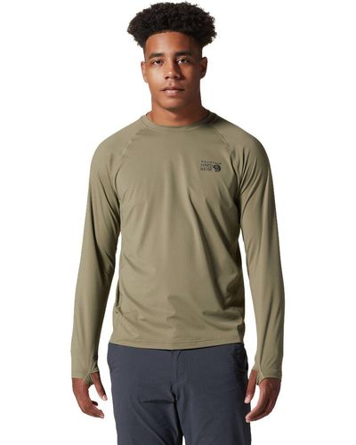 Mountain Hardwear Canyon Long-Sleeve Shirt - Men's Stone Green, XL