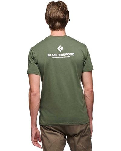 Black Diamond Diamond Equipment For Alpinists T-Shirt - Green