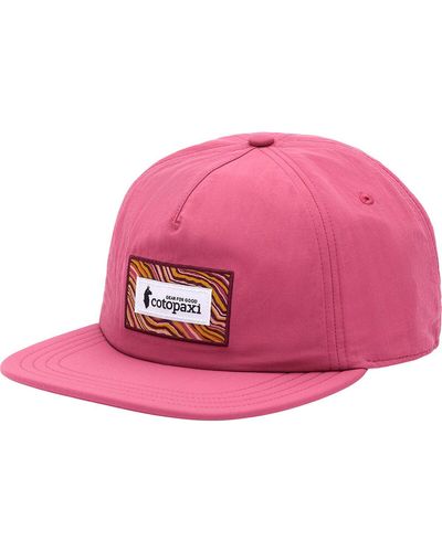 COTOPAXI Making Waves Heritage Tech Rope Hat - Pink