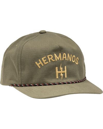Howler Brothers Hermanos Snapback Hat - Green