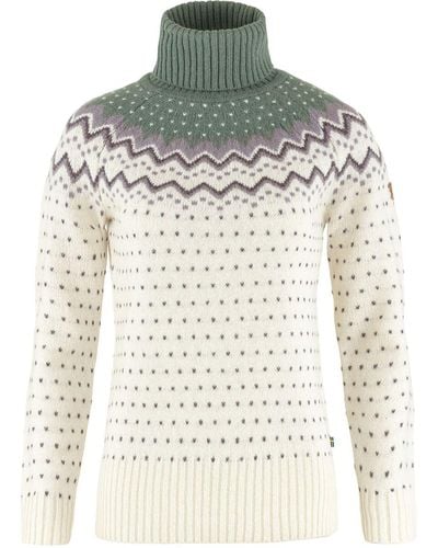 Fjallraven Ovik Knit Roller Neck Sweater - Multicolor