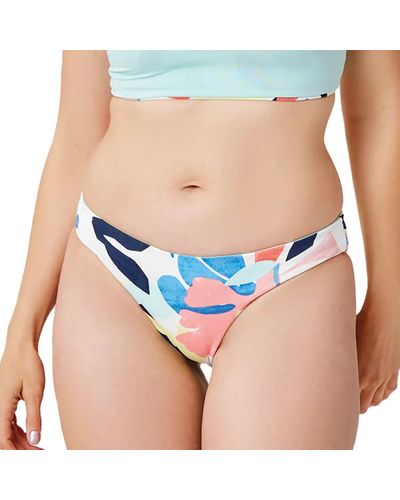 Carve Designs Sanitas Reversible Bikini Bottom - Blue