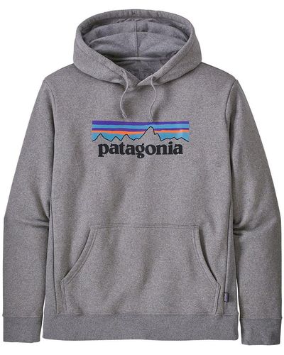 Patagonia P-6 Logo Uprisal Hoodie - Gray