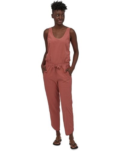 Patagonia Fleetwith Romper - Red