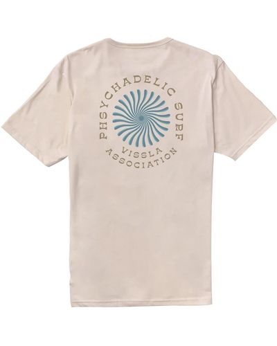 Vissla Psycho Surf Organic Pocket T-Shirt - Natural