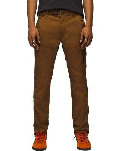 Prana Stretch Zion Straight Pant - Brown