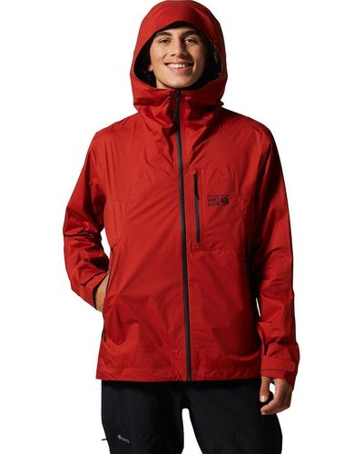 Mountain Hardwear Exposure/2 Gore-Tex Paclite Plus Jacket - Red