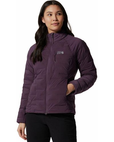 Mountain Hardwear Stretchdown Jacket - Purple