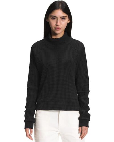 The North Face Mock Neck Chabot Top - Black