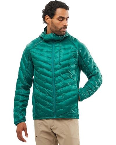 Salomon Outline Primaloft Hooded Jacket - Green