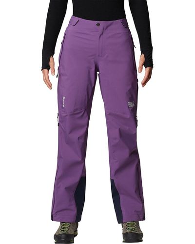 Mountain Hardwear Exposure 2 Pro Light Pant - Purple