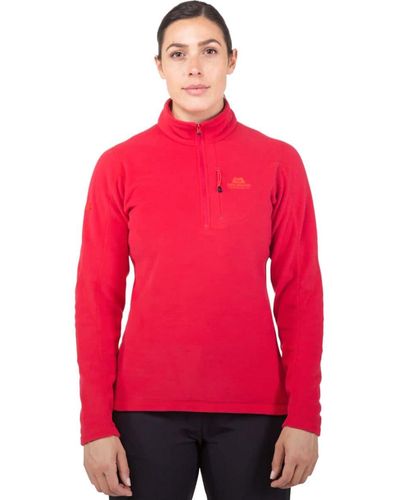 Mountain Equipment Micro Zip T Pullover - Red