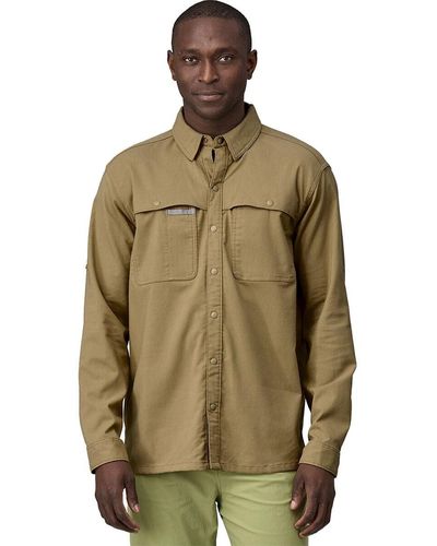 Patagonia Early Rise Stretch Long-Sleeve Shirt - Green