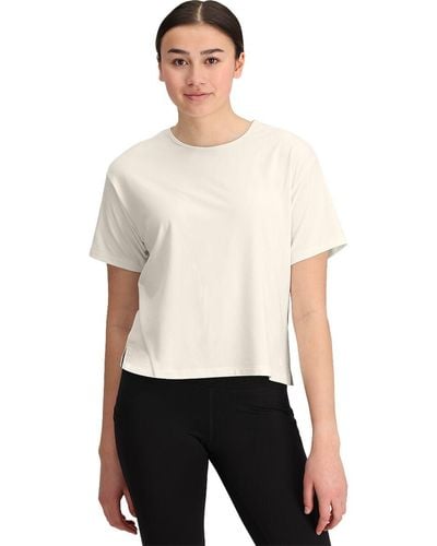 The North Face Dune Sky Short-Sleeve Top - White
