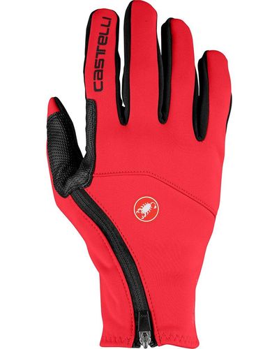 Castelli Mortirolo Glove - Red