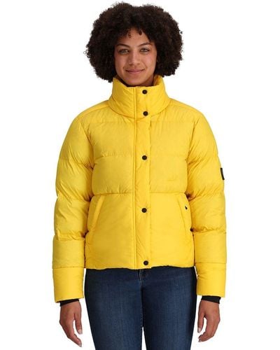 Outdoor Research Coldfront Down Jacket - Yellow