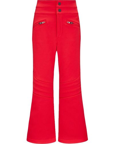 Perfect Moment Aurora High Waist Flare Pant - Red