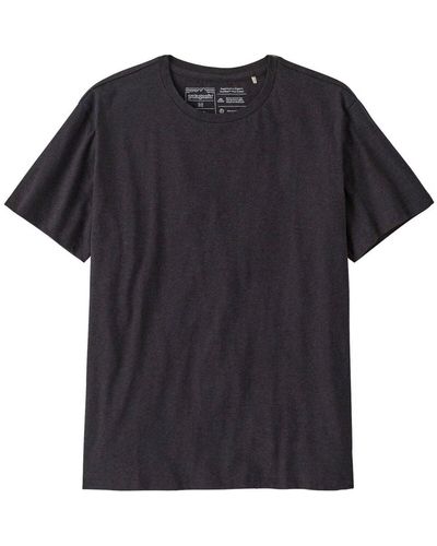 Patagonia Organic Certified Cotton Lw T-Shirt Ink - Black