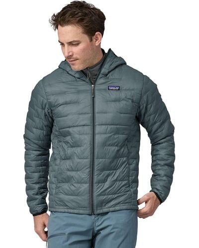 Patagonia Micro Puff Hooded Insulated Jacket - Green