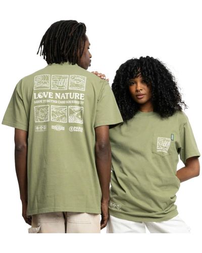 Parks Project Love Nature Pocket T-Shirt - Green