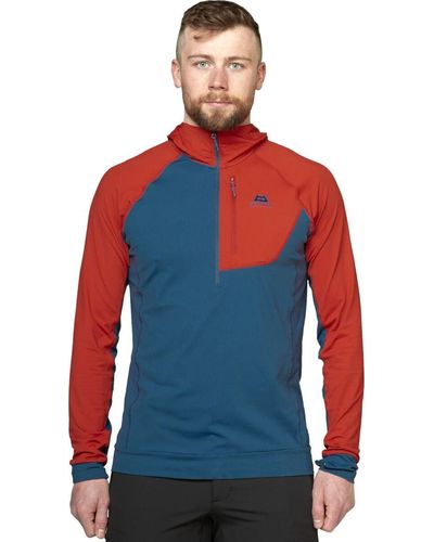 Mountain Equipment Aiguille Hooded Top - Red