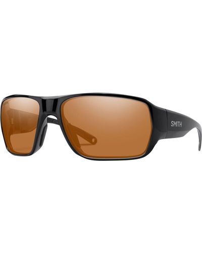 Smith Castaway Polarchromic Glass Sunglasses/Copper Mirror - Brown