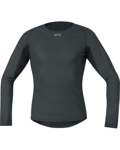 Gore Wear Windstopper Base Layer Thermo Long-Sleeve Shirt - Gray
