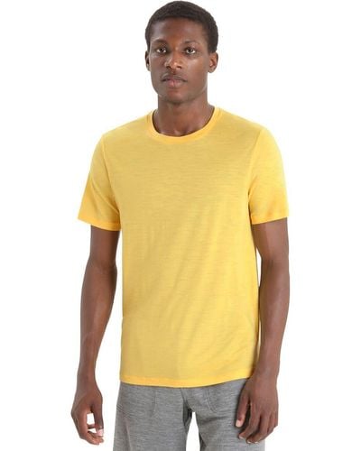 Icebreaker Tech Lite Ii Short-Sleeve T-Shirt - Yellow